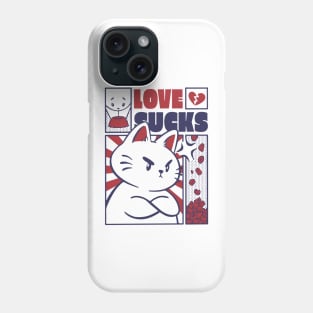 Love sucks bunny Phone Case