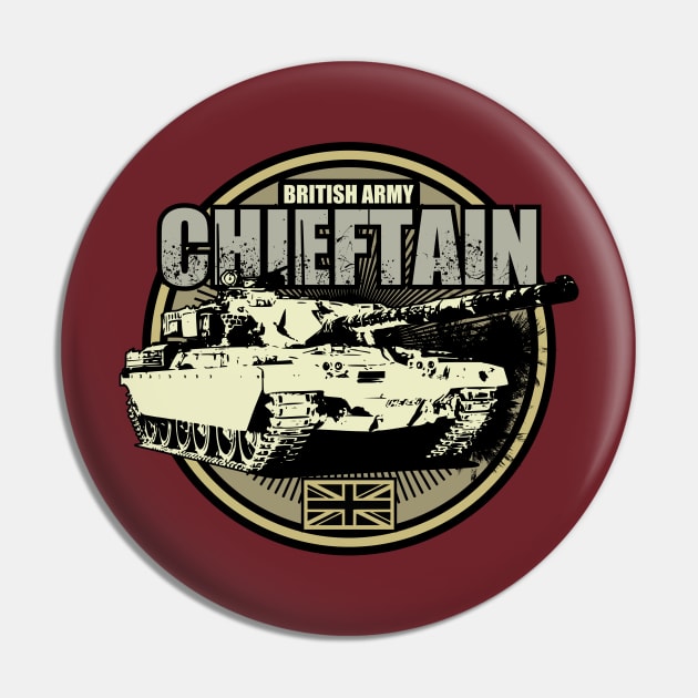 Chieftain Tank Pin by Firemission45