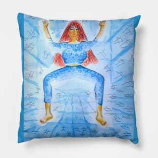 Goddess Yoga Pose Pillow