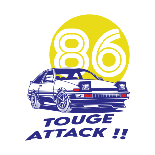 Touge Attack AE86 Trueno T-Shirt