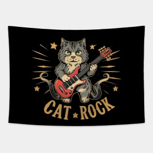 Cat rock Music Tapestry