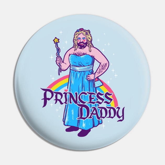 Princess Daddy Pin by Hillary White Rabbit