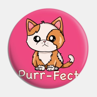 Purr-fect Cute Kitten Pin