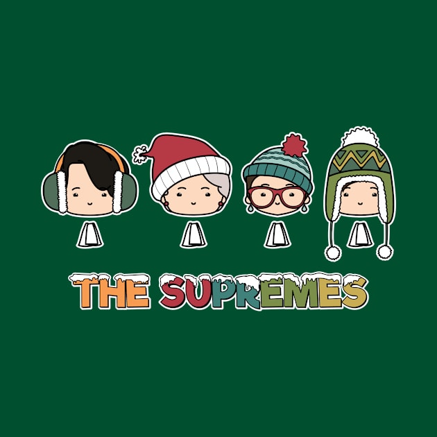 The Supremes Cute Kawaii Chibi Winter Hat Tshirt Gift by yaros