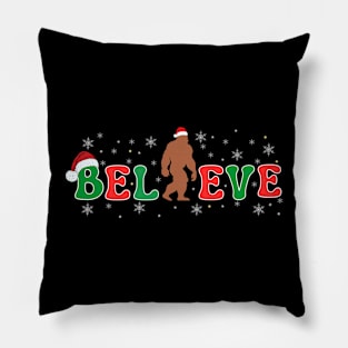 Belief in the yeti Pillow