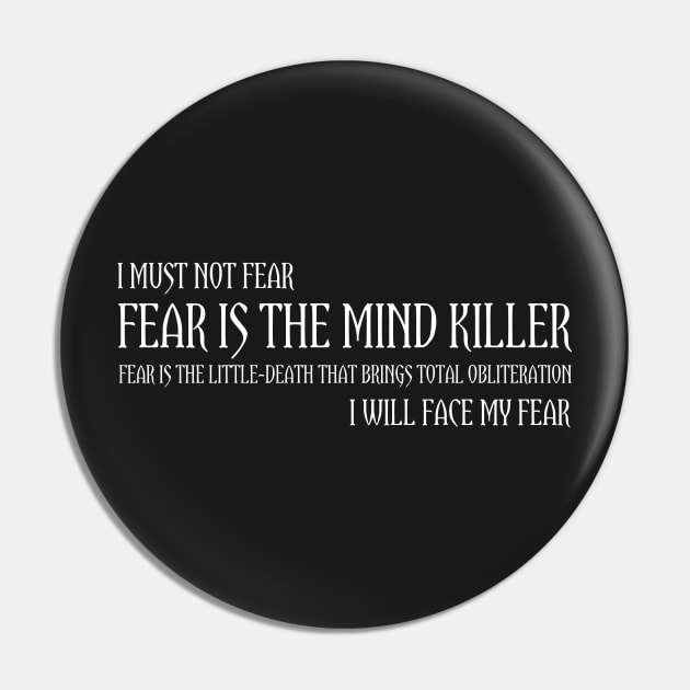 The Litany of Fear Pin by adho1982