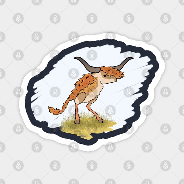 Highland Jerboa :: Imaginary Creatures Magnet by Platinumfrog