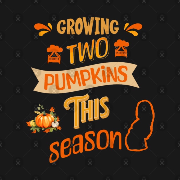 Growing Two Pumpkins This Season, Pregnancy Announcement by BirdsnStuff