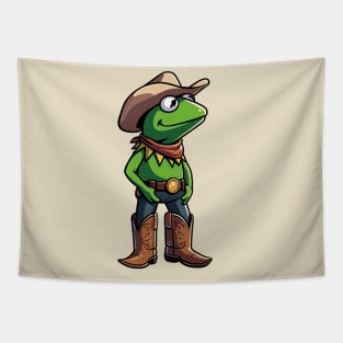 Cowboy Kermit The Frog Tapestry