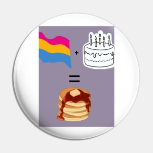 Pan + Cake = Pancake Pin