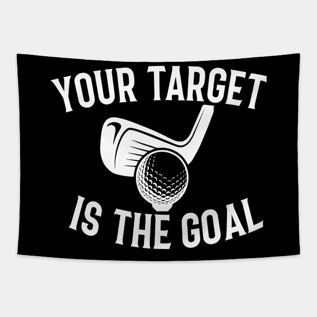 Your Target Is The Goal Tapestry by FamiLane