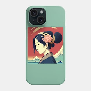 Furisode kanagawa Phone Case