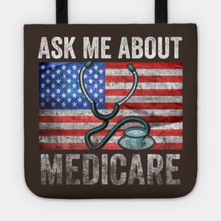 Ask Me About Medicare Tote