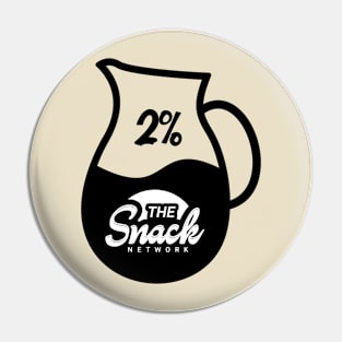 2 % The Snack Network Pin