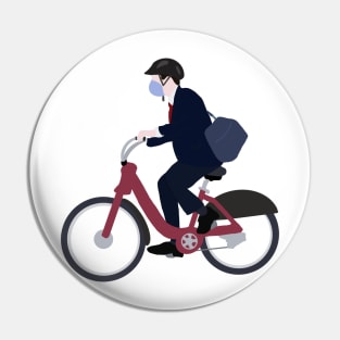 Secretary Pete on a Bike Pin