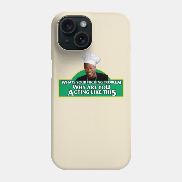 Chef Image Macro Phone Case by Identikit