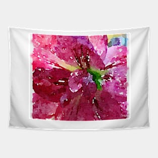 Amaryllis  print Tapestry