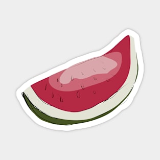 ripe watermelon Magnet