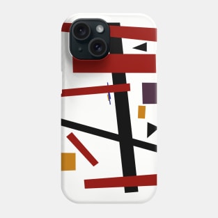 Geometric Abstract Malevic #15 Phone Case