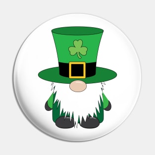 Funny St. Patrick's Day Gnome Pin