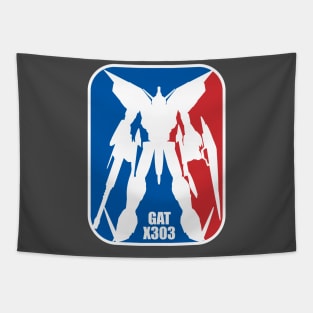 Gundam Aegis NBA Logo Tapestry