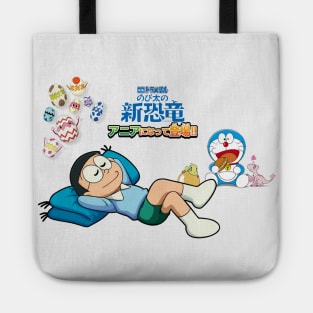 Sleeping Nobita: Doraemon Nobita's New Dinosaur Tote