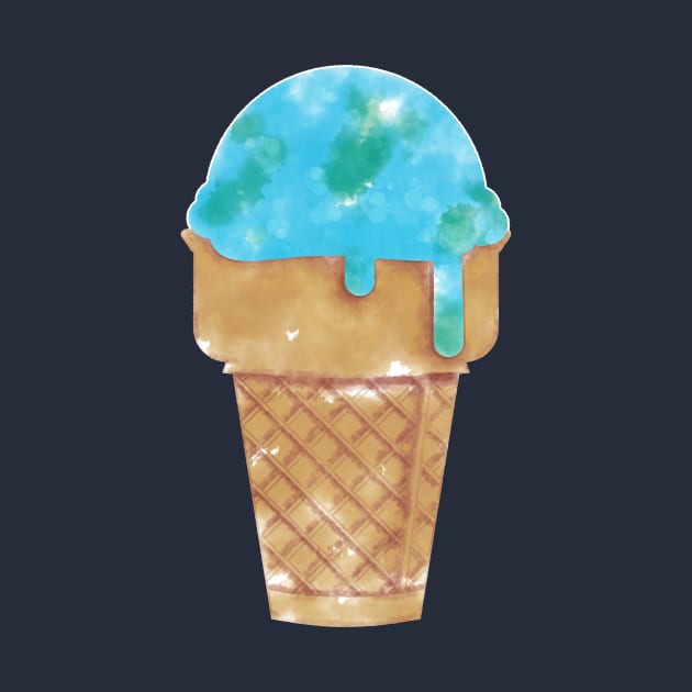 Earthy Ice Cream by ctrlprintables