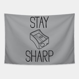 Stay Sharp Tapestry