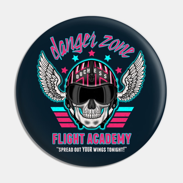 Danger Zone Flight Academy Pin by beware1984