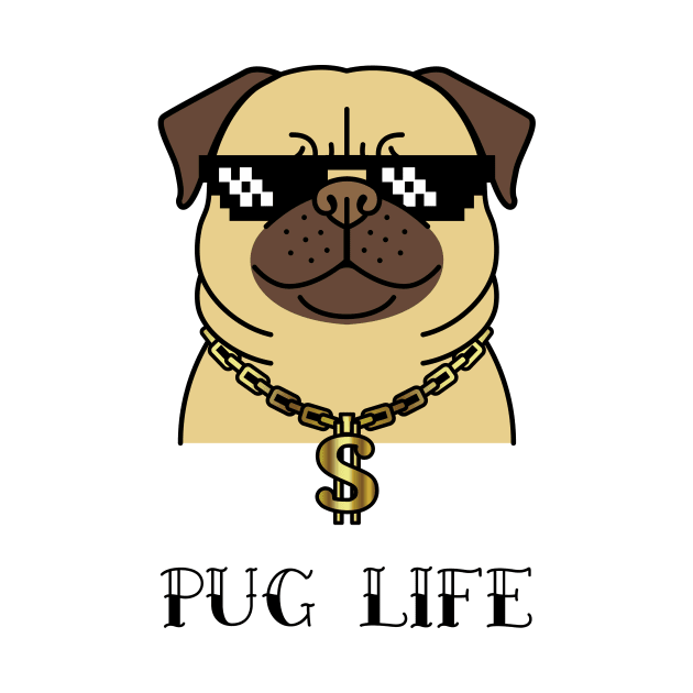 Pug Life By Lamaj by LAMAJ