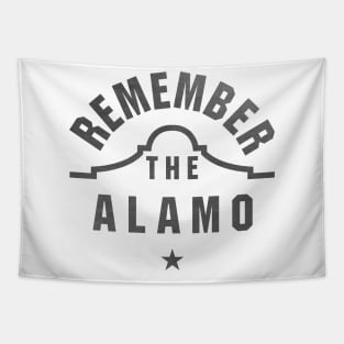 Remember the Alamo Texas Design Tapestry