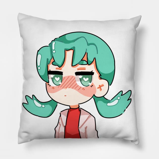 Monster Crystal Pillow by Cherrylyx