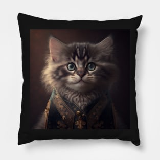 Posh Kitty Pillow