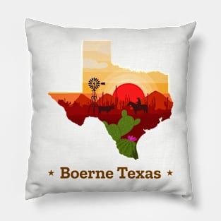 BOERNE TEXAS T-SHIRT Pillow