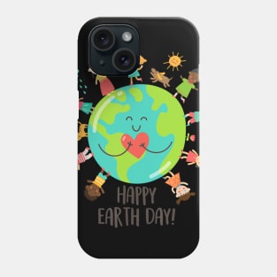 Happy Earth Day Children Around The Planet 2019 Phone Case