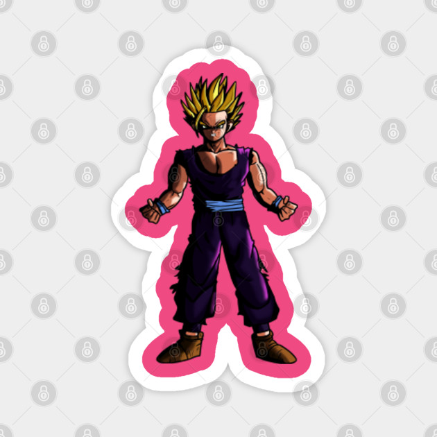 Dragon Ball Z Ssj2 Gohan Full Color Dragon Ball Magnes