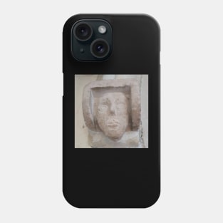 Medieval Head Carving Phone Case