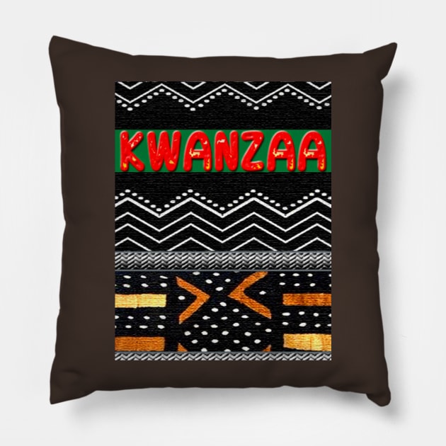 Kwanzaa Pillow by Afrocentric-Redman4u2