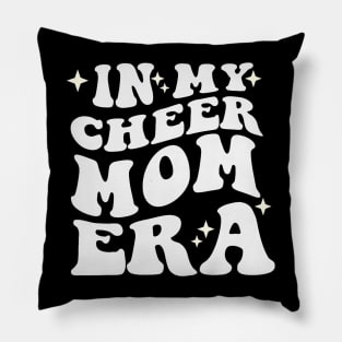 In My Cheer Mom Era Cheerleading Football Mom Game Day Gift Pillow