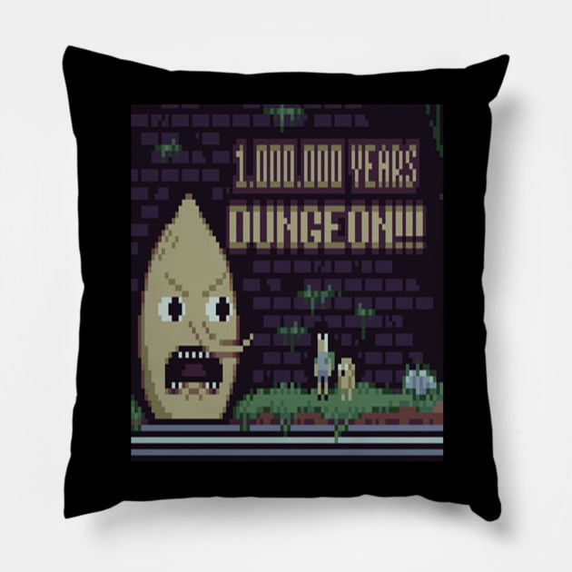 ONE MILLION YEARS DUNGEON!!! Pillow by JaylahKrueger