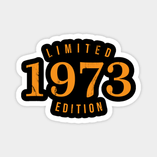 1973 Limited Edition 48th Birthday Party Shirt Magnet