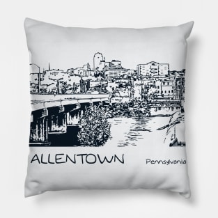 Allentown Pennsylvania Pillow