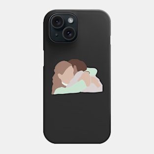 The office Jim and Pam hugging Phone Case