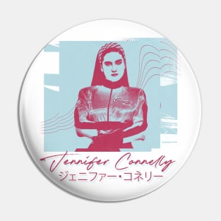 Jennifer Connelly  • • Retro Aesthetic Design Pin