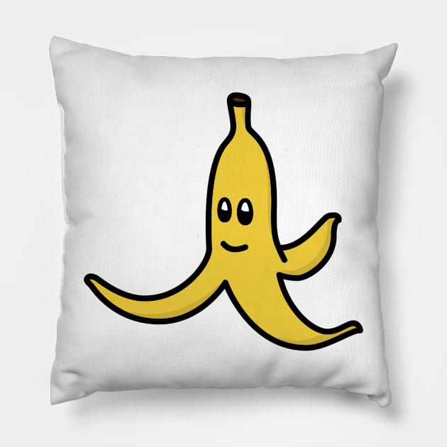 Banana Pillow by Radradrad