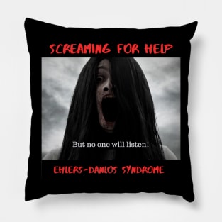 Screaming for help Pillow