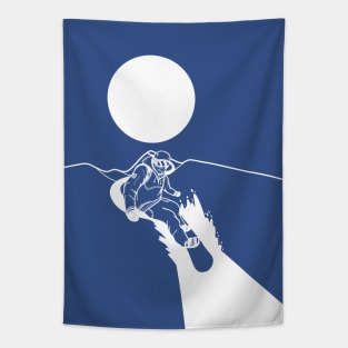 Snowboard Drifter Tapestry