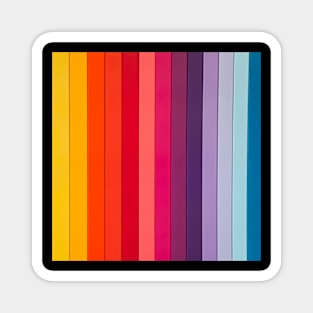 rectangle colors Magnet