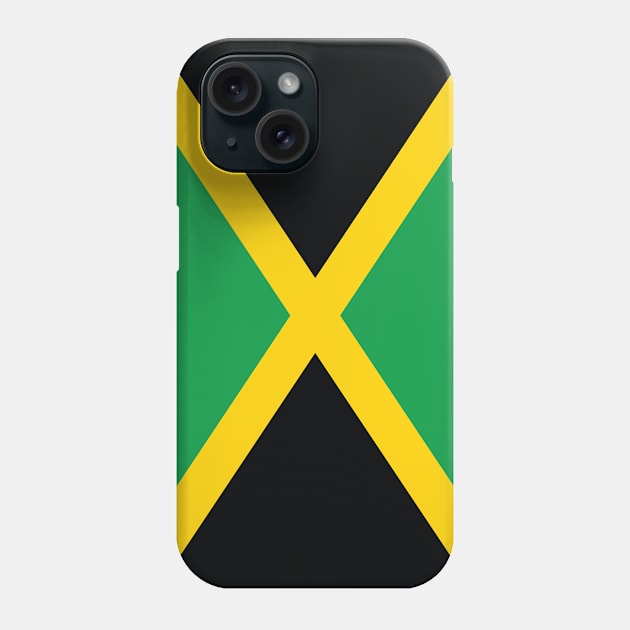 Jamaica National Flag Phone Case by IslandConcepts