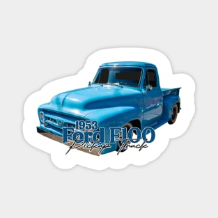 1953 Ford F100 Pickup Truck Magnet